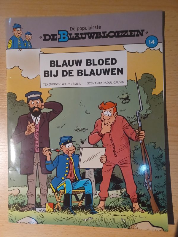 Boek "Blauw bloed bij de blauwen"