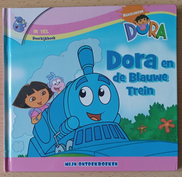 Boek "Dora en de blauwe trein"