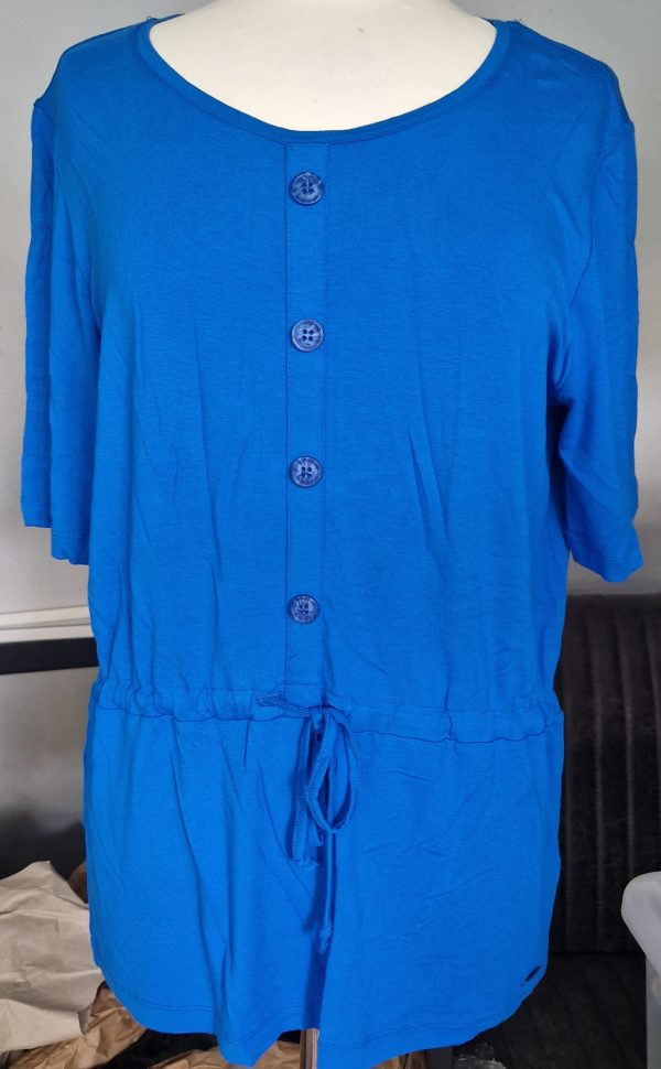 Nieuwe blouse met korte mouw, maat 38, merk Sophia Perla