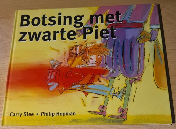 Boek "Botsing met zwarte Piet"