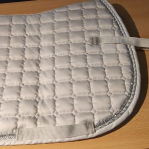 Wit wedstrijddekje QHP maat cob