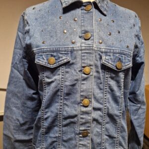 Spijkerjasje, kort model, maat M, merk True Spirit