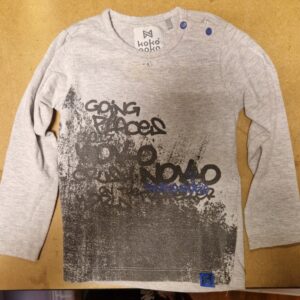 Longsleeve grijs, maat 86, merk Koko Noko