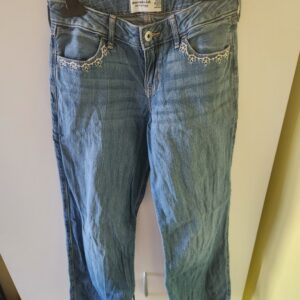 Spijkerbroek, maat 11/12, merk Abercrombie kids