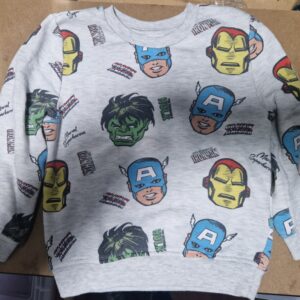 Marvel trui, maat 110, merk Primark