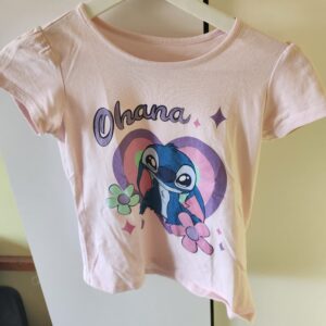 Roze T-shirt, US maat 12 (EU maat 146/152), merk Disney