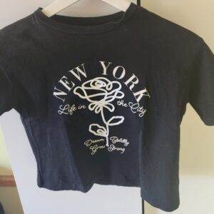 Zwart T-shirt, maat 152, merk C&A